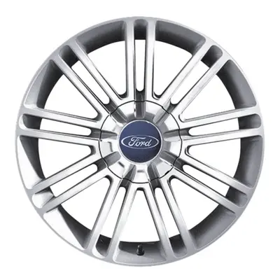 Alu kolo Ford 6.5x17” ET 52.5 s 9x2 paprsky stříbrné s frézovaným povrchem