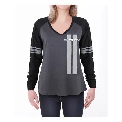 Tričko Shelby Ladies Long Sleeve V-neck Game Tee