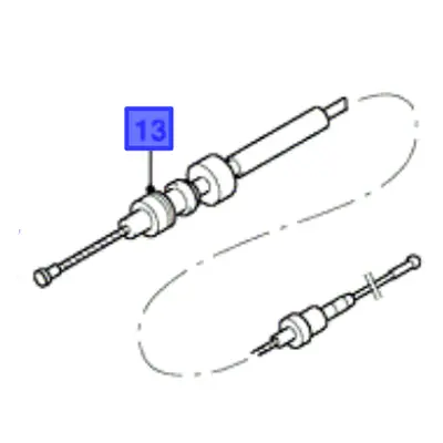 Kabel - uvolnění spojky