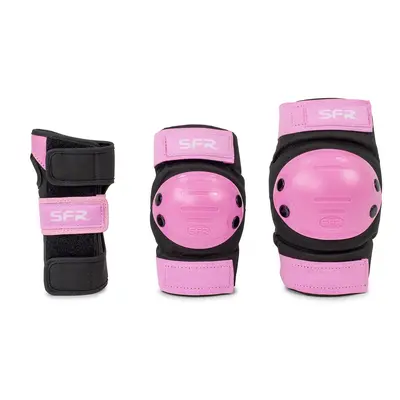 SFR - Dětská sada chráničů - Youth Ramp Triple Pad Set Black/Pink