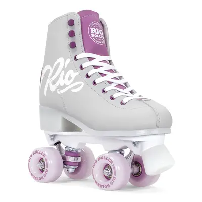 Rio - Roller Script Grey/Purple - trekové brusle