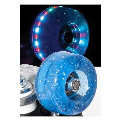 Rio - Roller Light Up 58mm/82a - Blue Glitter (sada 4 koleček)