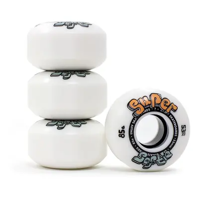 Enuff - Super Softie 53/55/58 mm - 85a - White - kolečka (sada 4ks) Průměr koleček: 53 mm