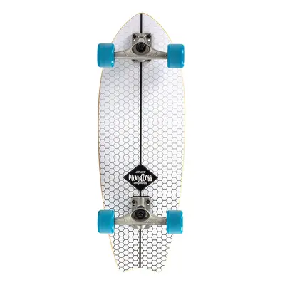 Mindless - Surf Skate Fish Tail 29,5" White - surfskate