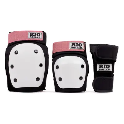 Rio Roller - Dámská Sada chráničů - Triple Pad Set Black/Rose