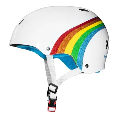 Triple Eight - The Certified Sweatsaver Helmet Rainbow White - helma