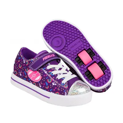 Heelys - Snazzy X2 - Purple/Multi/Rainbow - koloboty