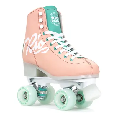 Rio - Roller Script Peach/Green - trekové brusle