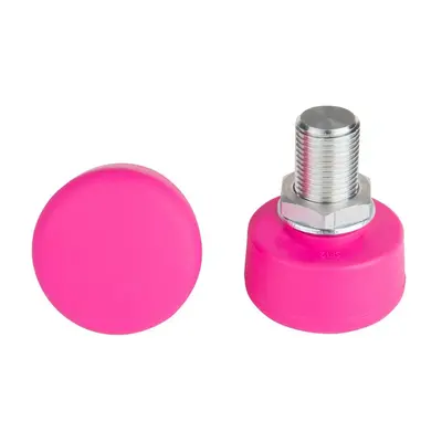 Rookie - Adjustable Toestop Pink - nastavitelná brzda na trekové brusle