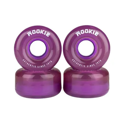 Rookie - Quad Wheel Disco 58mm/80a - Clear purple (sada 4 koleček)