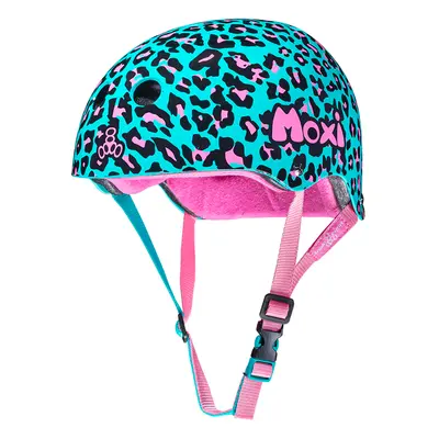 Moxi - Helmet Blue Leopard - helma