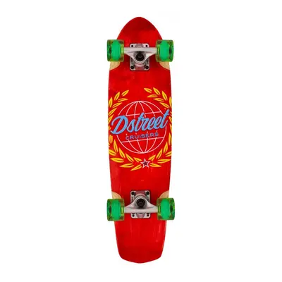 D-Street - Cruiser Atlas Red 28" - longboard