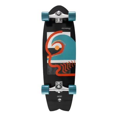 Arbor - Fat Fish CX Black/Blue 32" - surfskate