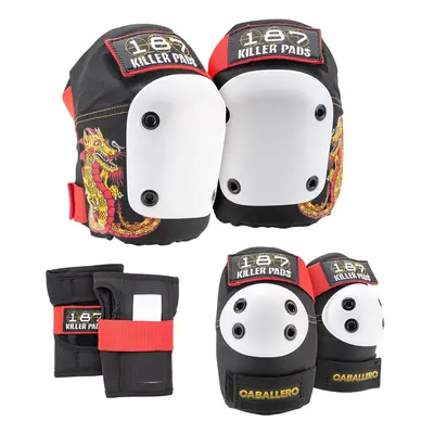 187 Killer Pads - Steve Caballero Six Pack - Sada chráničů pro dospělé