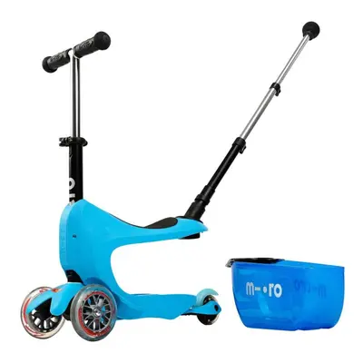 Micro - Mini2go Deluxe Plus Blue - Dětské odrážedlo