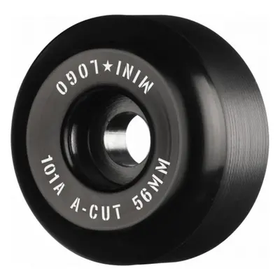 Mini Logo - Wheels A-Cut 2 - 52/56 mm - 101a - Black - kolečka (sada 4ks) Průměr koleček: 52 mm