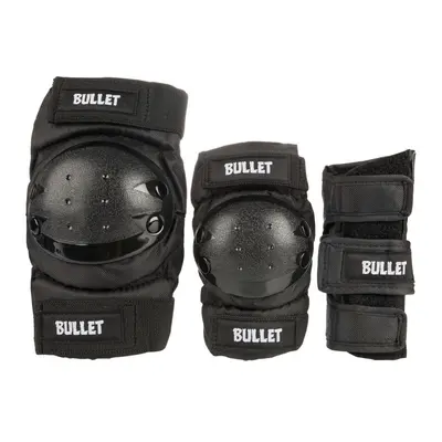 Bullet - Triple Pad Set Black - Dětská sada chráničů