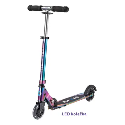 Micro - Sprite LED neochrome - Dětská skládací koloběžka