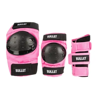 Bullet - Triple Pad Set Pink - Dětská sada chráničů