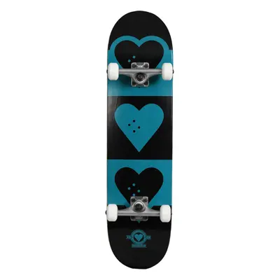 Heart Supply - Quadron Logo 8" Teal - skateboard