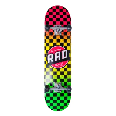 RAD Skateboards RAD - Checkers Progressive 8" Rasta - skateboard