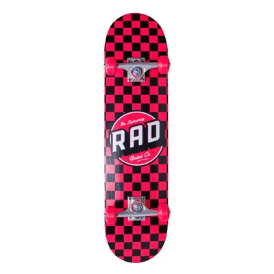 RAD Skateboards RAD - Checkers Complete 7.75" Red/Black - skateboard