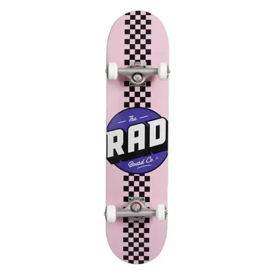 RAD Skateboards RAD - Logo Checker Stripe 7,75" Pink/Purple - skateboard