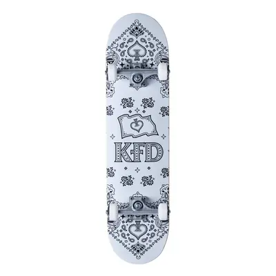 KFD - Bandana 8" White - skateboard