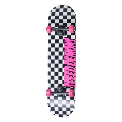 Speed Demons - Checkers 7,75" White/Pink - skateboard