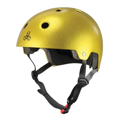 Triple Eight - Dual Certified Helmet EPS Liner Gold Flake - helma