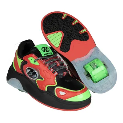 Heelys - Mega Pro - Ryder - Red/Neon Green/Black - koloboty