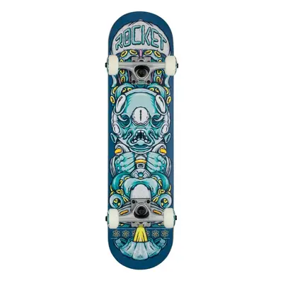 Rocket skateboards Rocket - Alien Pile-up Blue - 7.375" - skateboard