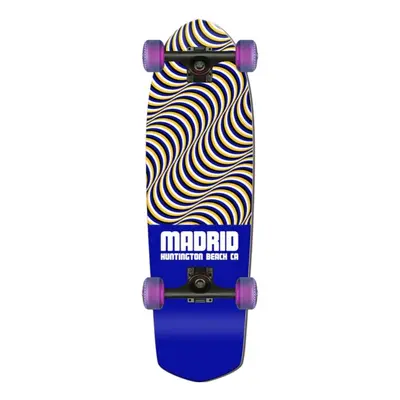 Madrid - Picket Illusion Blue - longboard