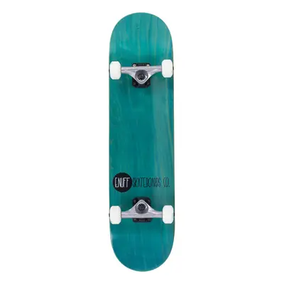 Enuff - Logo Stain - 8" - Teal skateboard