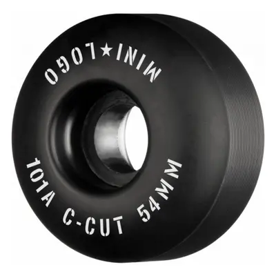 Mini Logo - Wheels C-Cut 2 - 52/53/54 mm - 101a - Black - kolečka (sada 4ks) Průměr koleček: 52 