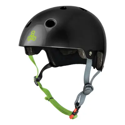 Triple Eight - Dual Certified Helmet EPS Liner Black Zest - helma