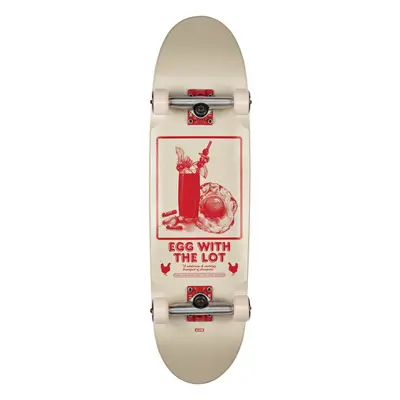 Globe - Eggy Offwhite/Red 8.625" - Skateboard