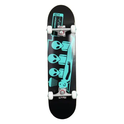 Alien Workshop - Abduction Black/Teal 7,5" - skateboard