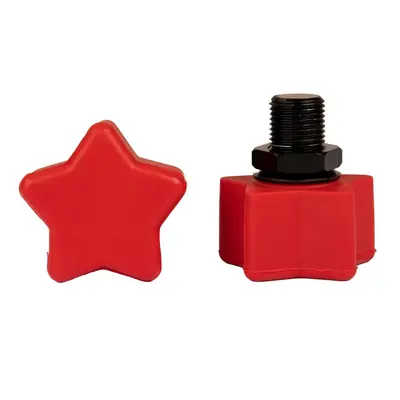 Rookie - Adjustable Toestop Star Red - nastavitelná brzda na trekové brusle