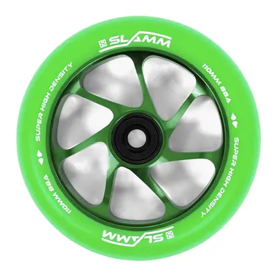 Slamm - Team Wheels - 110 mm - Green - kolečko 1ks