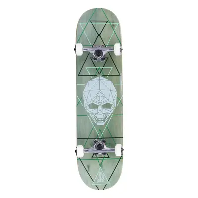 Enuff - Geo Skull Green 8" - skateboard