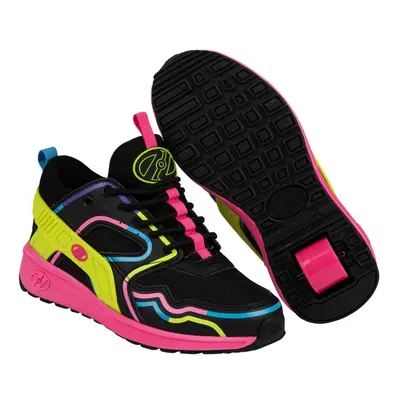 Heelys - Force Smooth Black/Pink/Yellow - koloboty