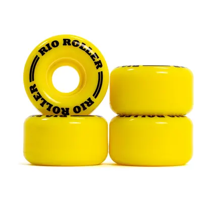 Rio - Roller Coaster Yellow 58mm / 62mm - 82a (sada 4 koleček)