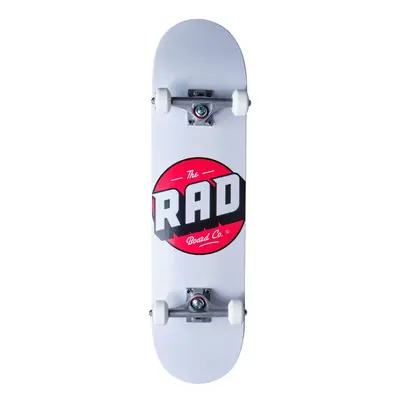 RAD Skateboards RAD - Logo Progressive 8" White/Red - skateboard