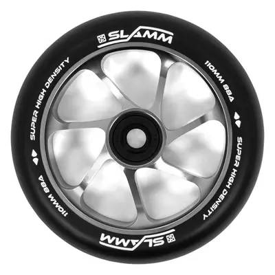 Slamm - Team Wheels - 110 mm - Black/Silver - kolečko 1ks