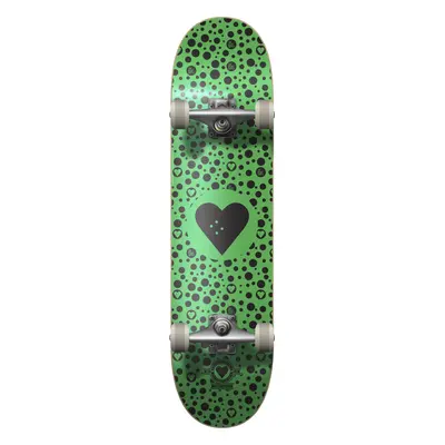 Heart Supply - Round Logo 8" Green/Black - skateboard