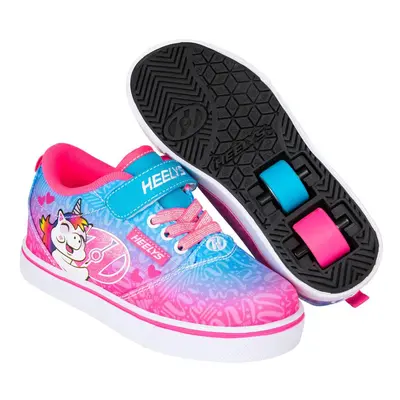 Heelys - Pro 20 X2 Cyan/Neon Pink/White - koloboty