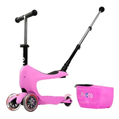 Micro - Mini2go Deluxe Plus Pink - Dětské odrážedlo