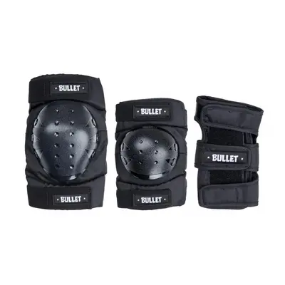 Bullet - Triple Pad Set Black -Sada chráničů pro dospělé