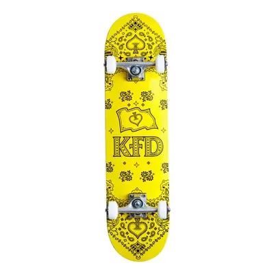 KFD - Bandana 7.75" Yellow/Black - skateboard